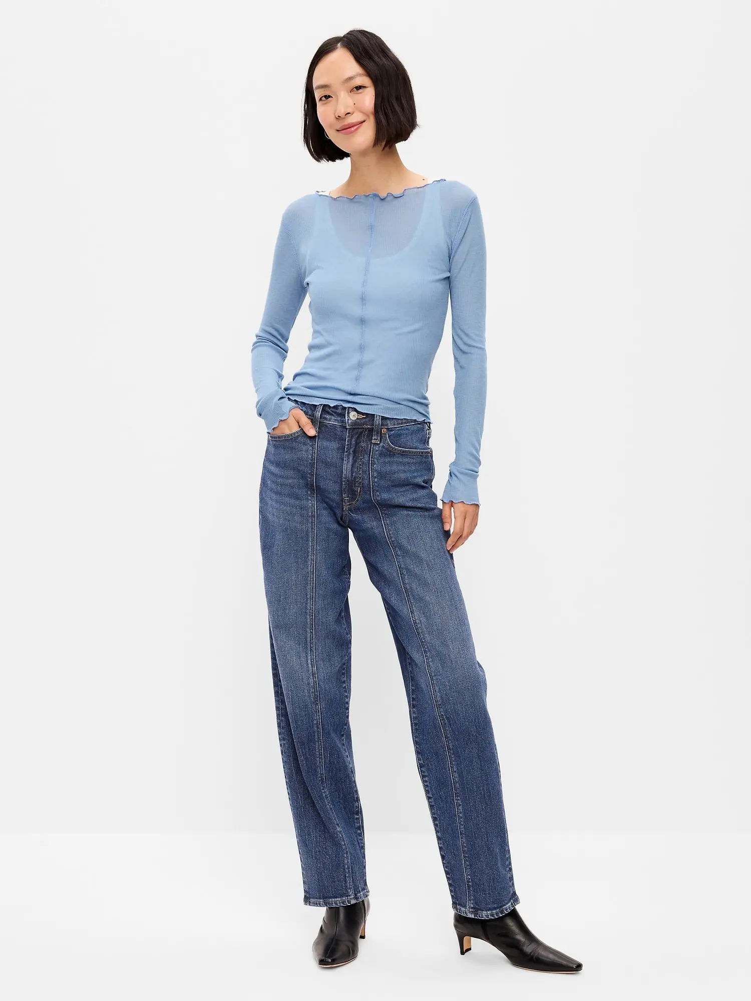 Old Navy Women's High-Waisted OG Loose Jeans