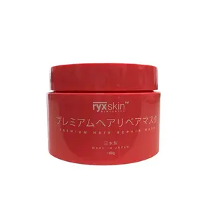 RYX Skin Premium Hair Repair Mask 180g | Made in Japan | Deep Hydration & Repair for Damaged Hair with Keratin, Hyaluronic Acid & Royal Jelly Extract | Smooth, Silky, Healthy-Looking Hair