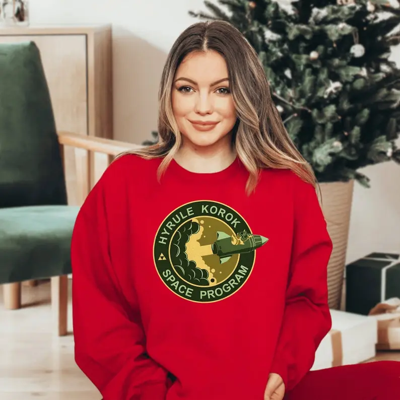 Korok Space Program Sweatshirt, Zelda Korok, Hyrule Korok Sweatshirt, Tri Force Sweatshirt, Breath of the Wild Hylian