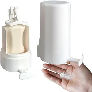 Soap Grinder for Bar Soap Wall-Mounted, No Drilling Waterproof Soap Container Cheese Grinder for Travel Kitchen Bathroom