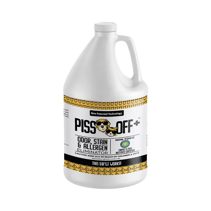 1 Gallon Jug PISS OFF+ All-Purpose Odor, Stain & Allergen Eliminator