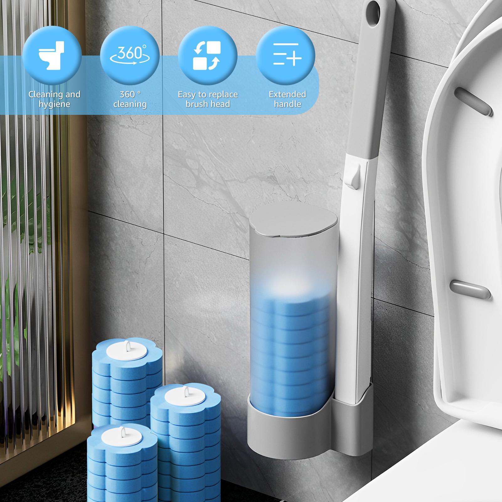 36 Pcs Disposable Toilet Brush Heads.