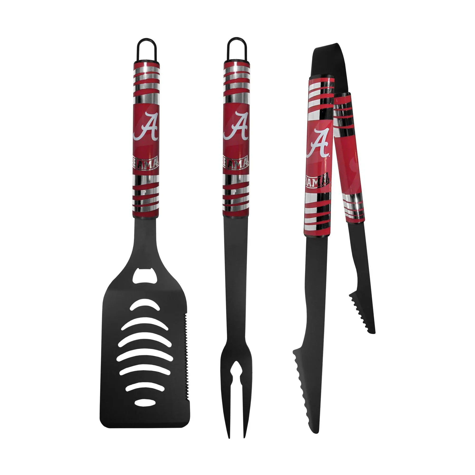Siskiyou Sports College Color on Black BBQ Set- 3pc