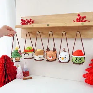Christmas Swing Friends Crochet Bundle – Holiday Car Hanging Amigurumi