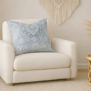 Jida Block Printed Pillow