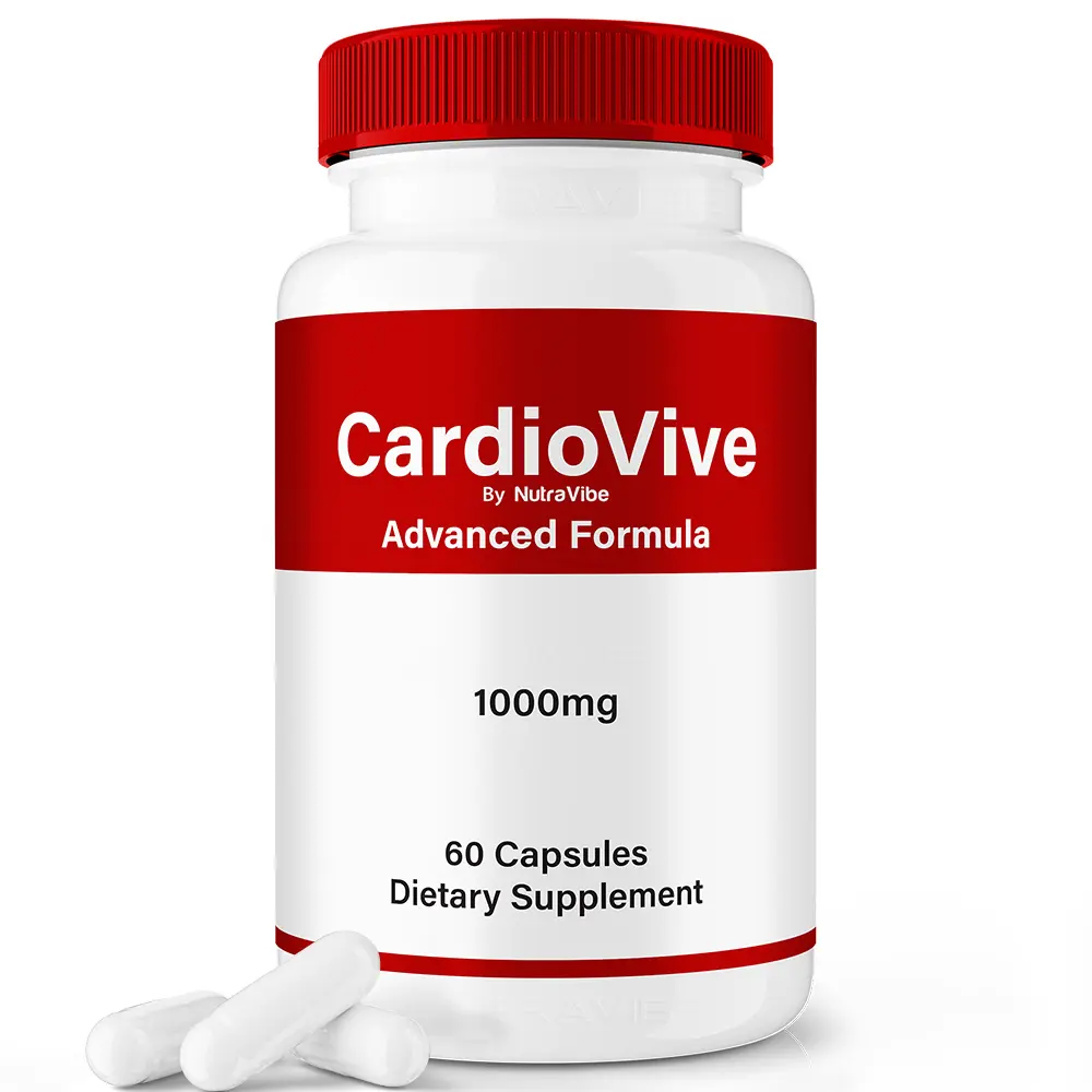 CardioVive Advanced Formula - Natural Dietary Supplement for Overall Health & Wellness