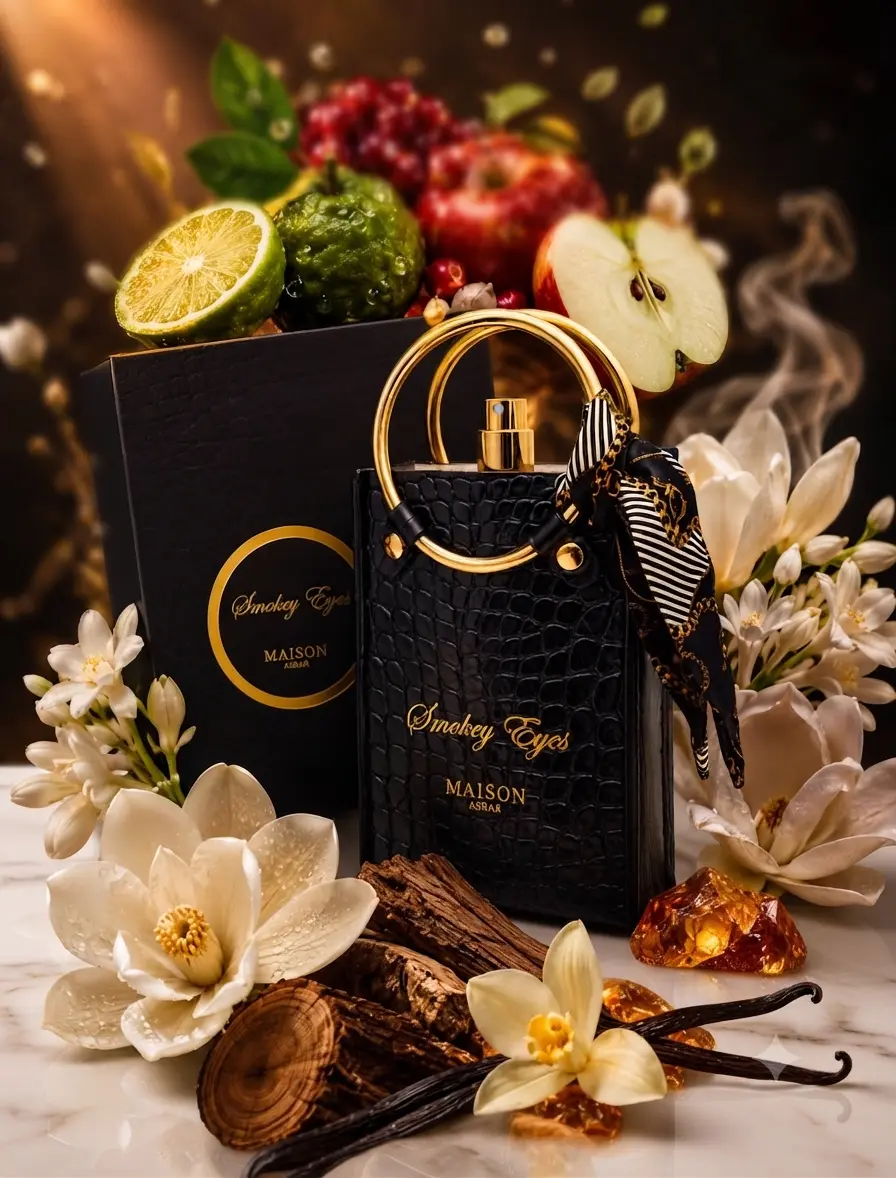 Maison Asrar Smokey Eyes Eau de Parfum 100ml | Luxury Long Lasting Women's Perfume