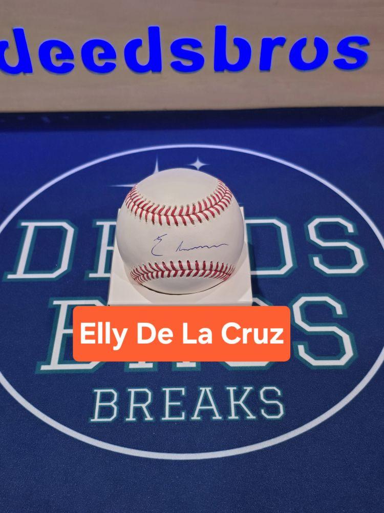 Baseball break - 2025 Factory sealed Hit Parade DeedsBros Edition Autographed Baseball break. Pick your teams! - 1 box per break.