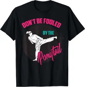 Women Girl's 100% Cotton Cool Taekwondo Karate Judo Martial Arts T-shirt Bag Breathable