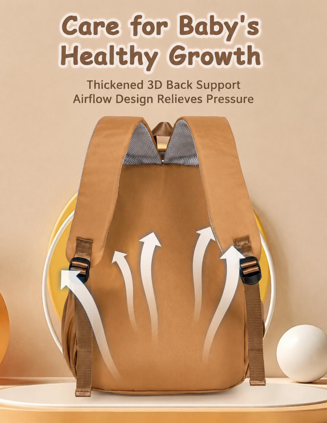 2026 Trendy Capybara School Backpacks - Large Capacity, Lightweight, Waterproof, Ergonomic Spine Protection, Burden-Reducing Cute Cartoon Bookbag for Kids, Outdoor & Back to School Use (Sports & Outdoor Gym Bag)