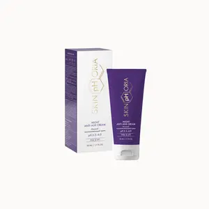 SkinPhoria Night Anti-Age Cream - Bakuchiol & Collagen Formula for Firming & Radiance - Macadamia & Almond Oils - 50ml