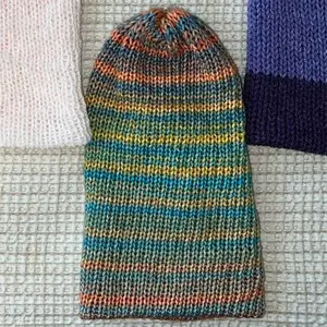 Multicolor Slouch Beanie - Soft Knit Design, Versatile Fit for Various Occasions, Perfect for Layering and Comfort