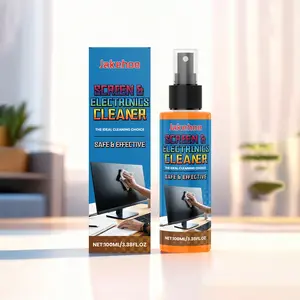 Screen Cleaner Spray for Electronic Devices, Multi-Device Screen Cleaning Solution, Ideal for Computers & Tvs, Easy-To-Use, Laptop Cleaner
