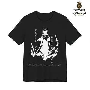 Devil of Antarctica T-Shirt and Sweatshirt, Shadow Slave Inspired Graphic Tee, Unisex Dark Fantasy Streetwear Shirt2