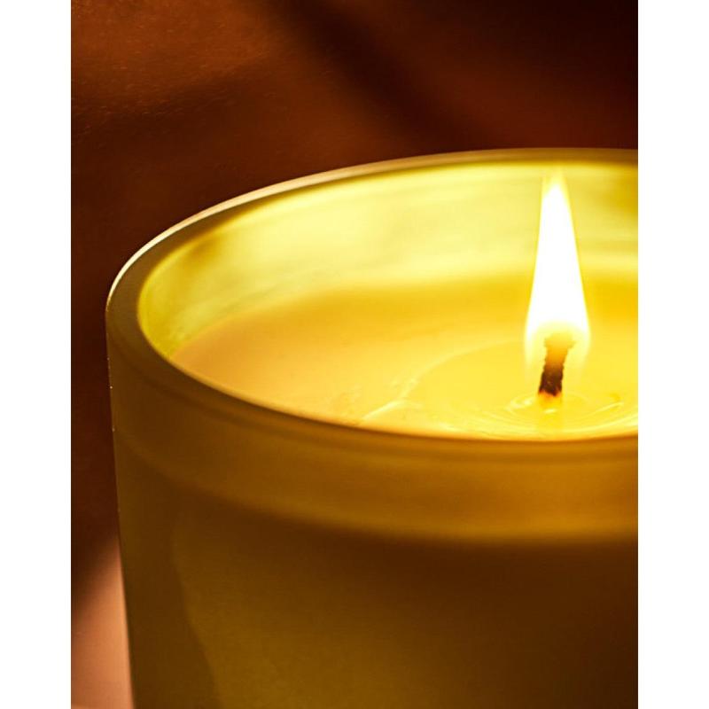 Harry's Inverness Candle Decor | Frosted Glass Vessel | Custom Artwork