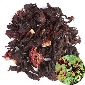 Dried Hibiscus Flowers  Quality Whole Flower Not Cut Teas Wholesale Top Grade - 4 Oz