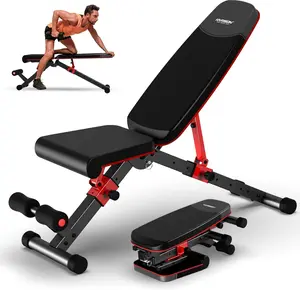 HARISON Adjustable Weight Bench with Leg Extension