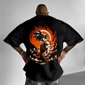 Urban Street Unisex Summer outfits men streetwear 80s 90s graphic tees cotton Anime tank tops men gifts