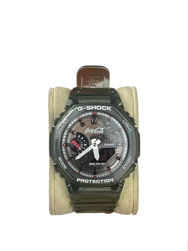 Pre-owned Casio G Shock "Coca Cola" Green