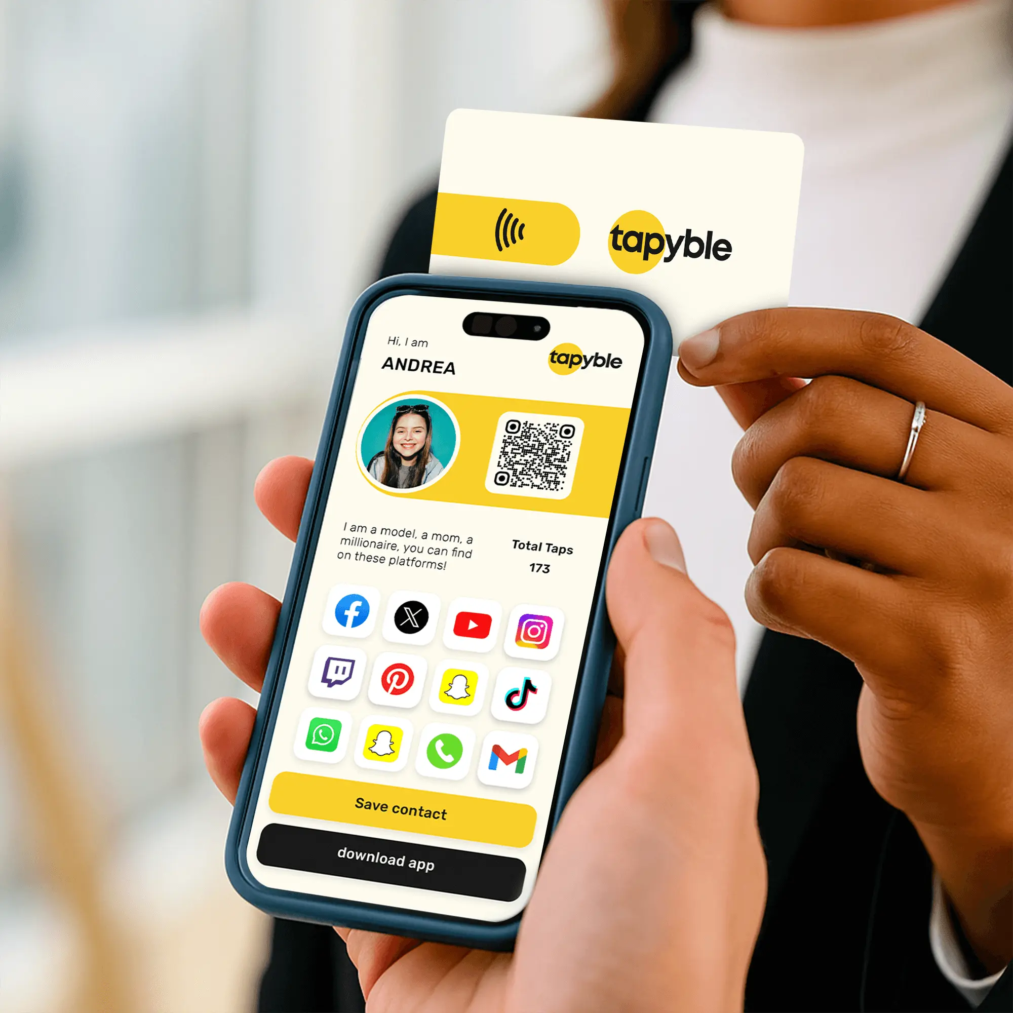 tapyble NFC Card tapyble NFC Card