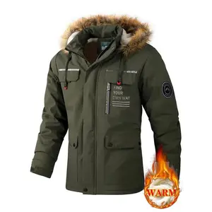 Men's Hooded Softshell Jacket, Waterproof Windproof Design, Fleece Lined Warm for Fall Winter Outdoor Activities, Durable Comfortable Coat