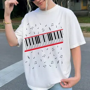 Beat It Michael Jackson Piano Graphic Tee, Beat It MJ Music Youth Shirt, Michael MJ King of Pop Music T-Shirt