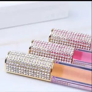 Gold diamond lipsticks Matte Makeup
