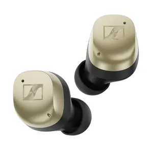 Sennheiser MOMENTUM True Wireless 4 Gold Special Edition Bluetooth Earbuds: Lossless Audio, Sound Personalization, Qi Wireless Charging, 30-Hour Battery Life