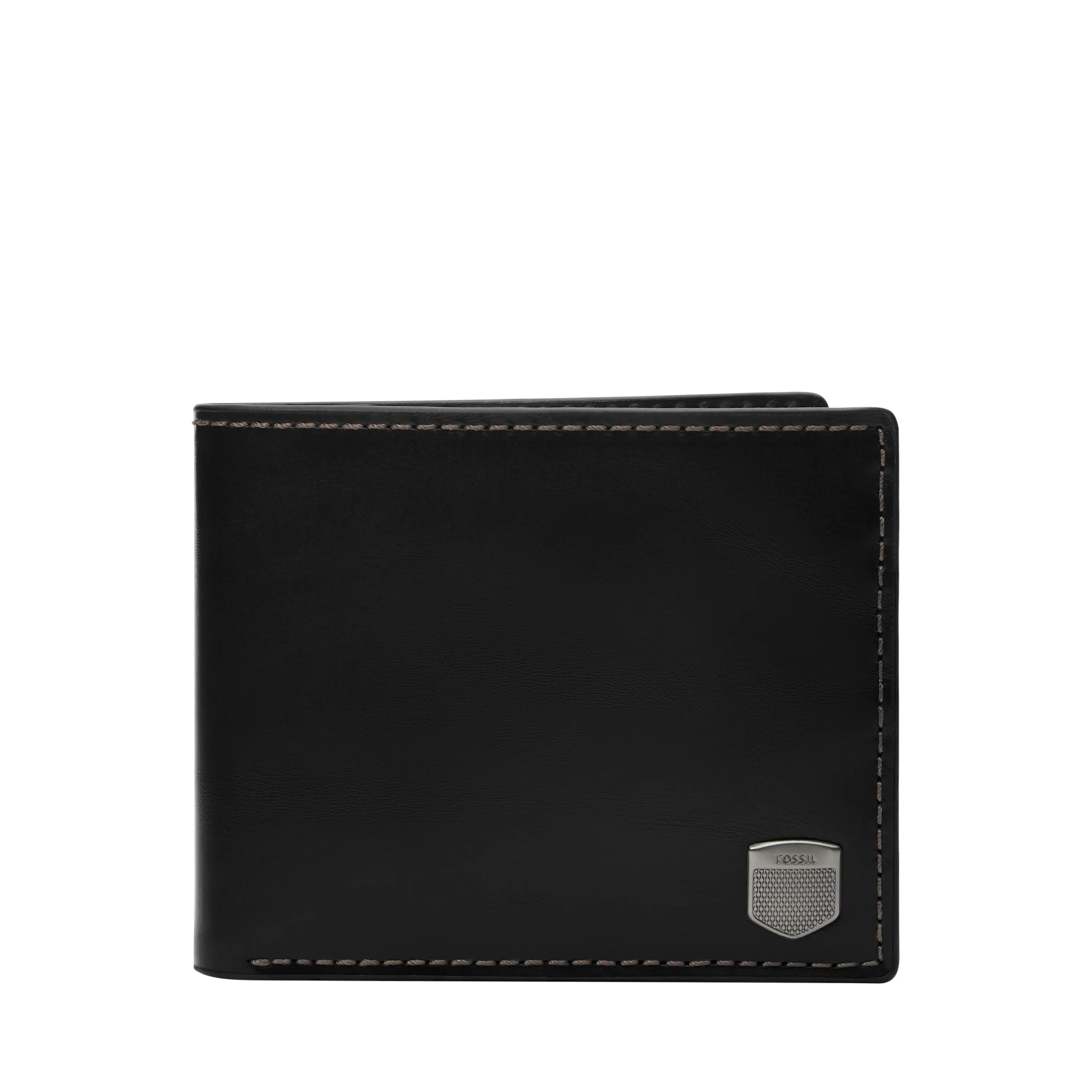 Fossil Men's Hayes Leather Bifold with Flip ID