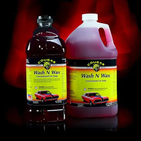 Cougar Wash N Wax car soap with wax Cougar Wash N Wax car soap with wax