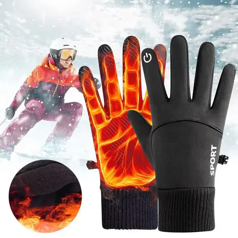 Resistant, Touchscreen-Compatible; multifunctional motorcycle accessories designed for winter urban motorcycling, skiing, and fishing