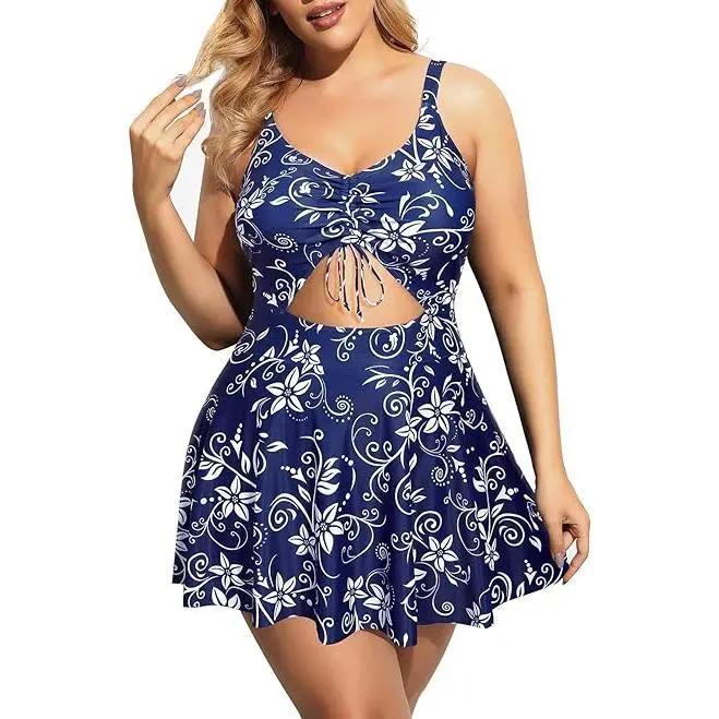 Blue and White Floral