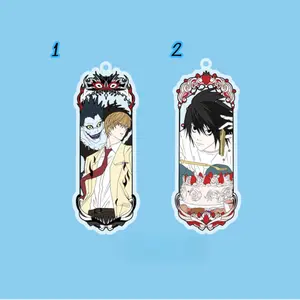 Death note Acrylic Keychain, Light Yagami and L