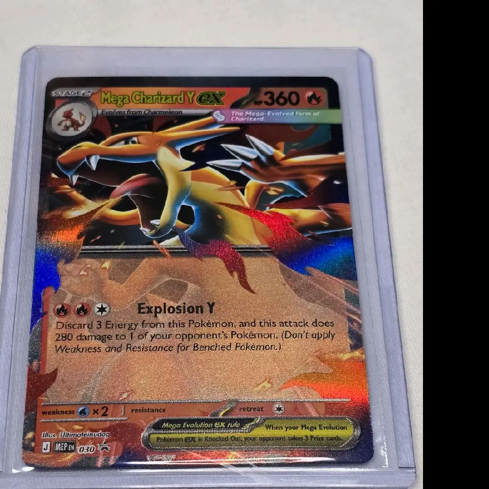 pokemon mega charizard y ex card Pokemon - Mega-Charizard-EX (107) - XY Flashfire main image 1