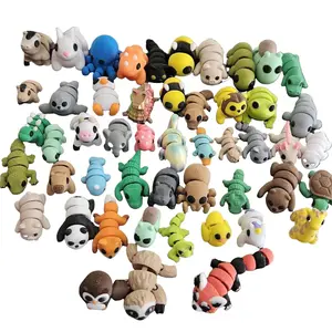 Mini & Micro 3D Printed Animals - Choose Your Own Articulated Fidget Toys and Desk Pets - Flexible & Collectible Figures for Play & Display - Eco-Friendly PLA Material - Perfect for Fidget Toy Collectors and Animal Enthusiasts