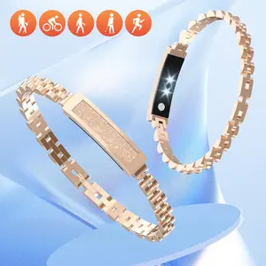 Multifunctional Smart Bracelet, Fashionable Digital Watch with Heart Rate Monitoring & Sleep Tracking, Waterproof Sports Watch for Women, Wearable, Fitness Tracker