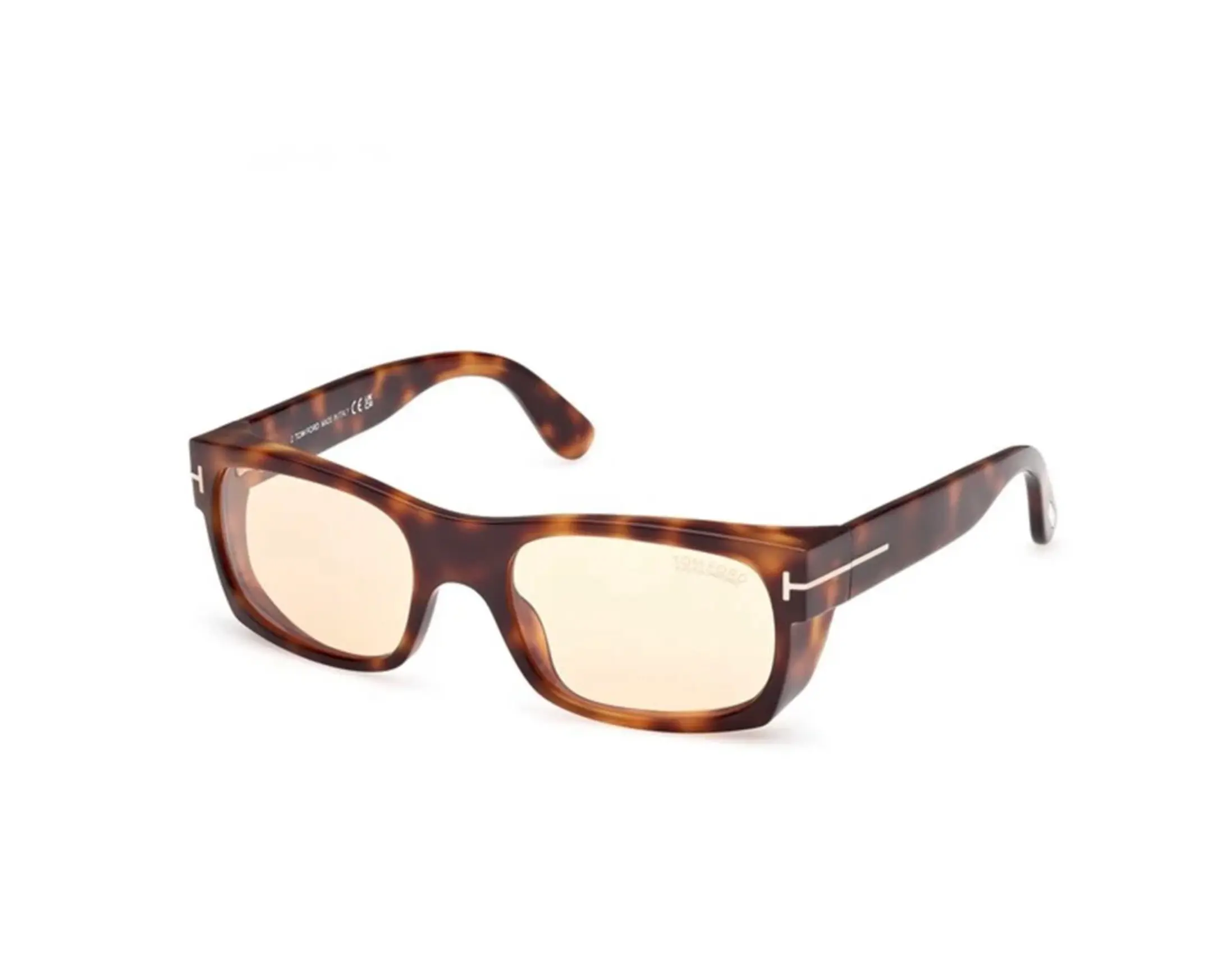 Tom Ford Men's Juan Blonde Havana Brown Sunglasses FT1181