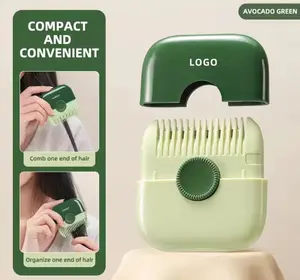 1-Pack 2-in-1 Split End Hair Trimmer and Bangs Trimmer - Double-Sided Razor Comb Clipper for Thin & Thick Hair Trimming and Styling TIKA