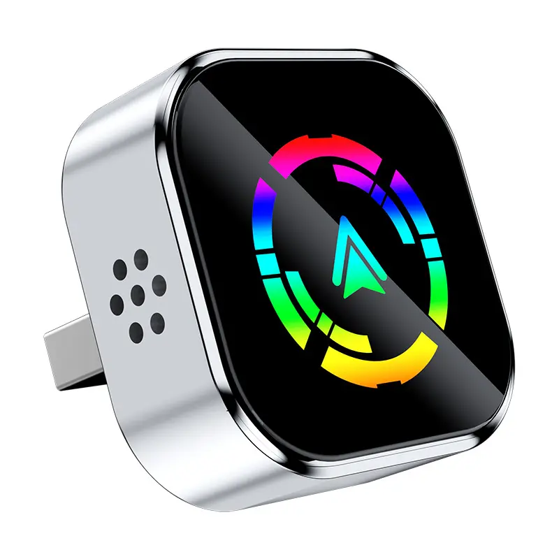 Q1A Silver Color Label Metal+Glass Carpl