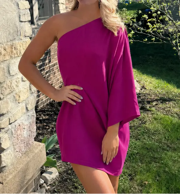 Power Poncho Dress