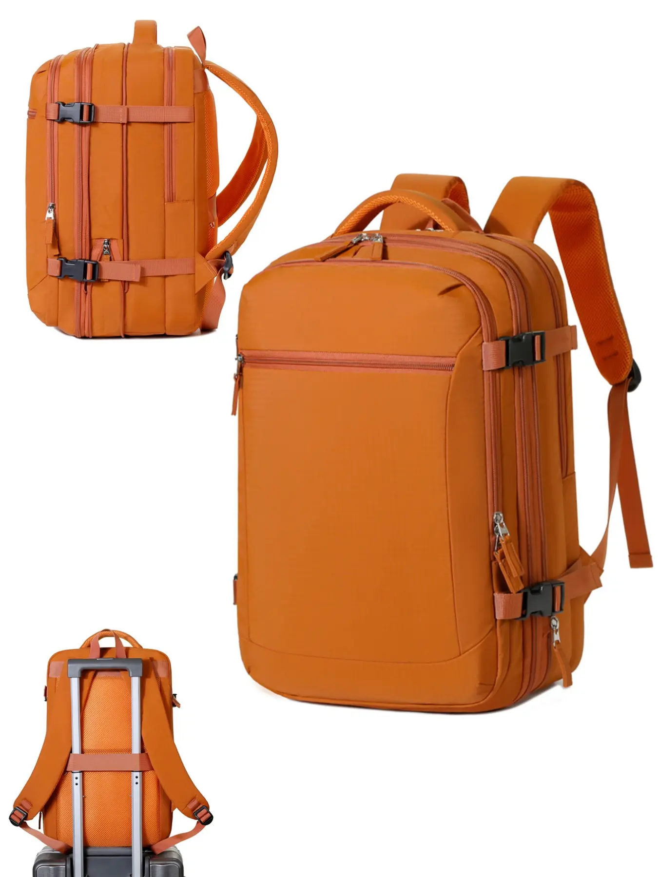 Vacuum Seal Backpack Travel with Pump Vacpack Travel Backpack with Vacuum System Mochila de Viaje Compresion al Vacio Easyvacpack Airbag Backpacks for Traveling Carry on Luggage Airplane Backpack Casual Daypack Lightweight Backpack