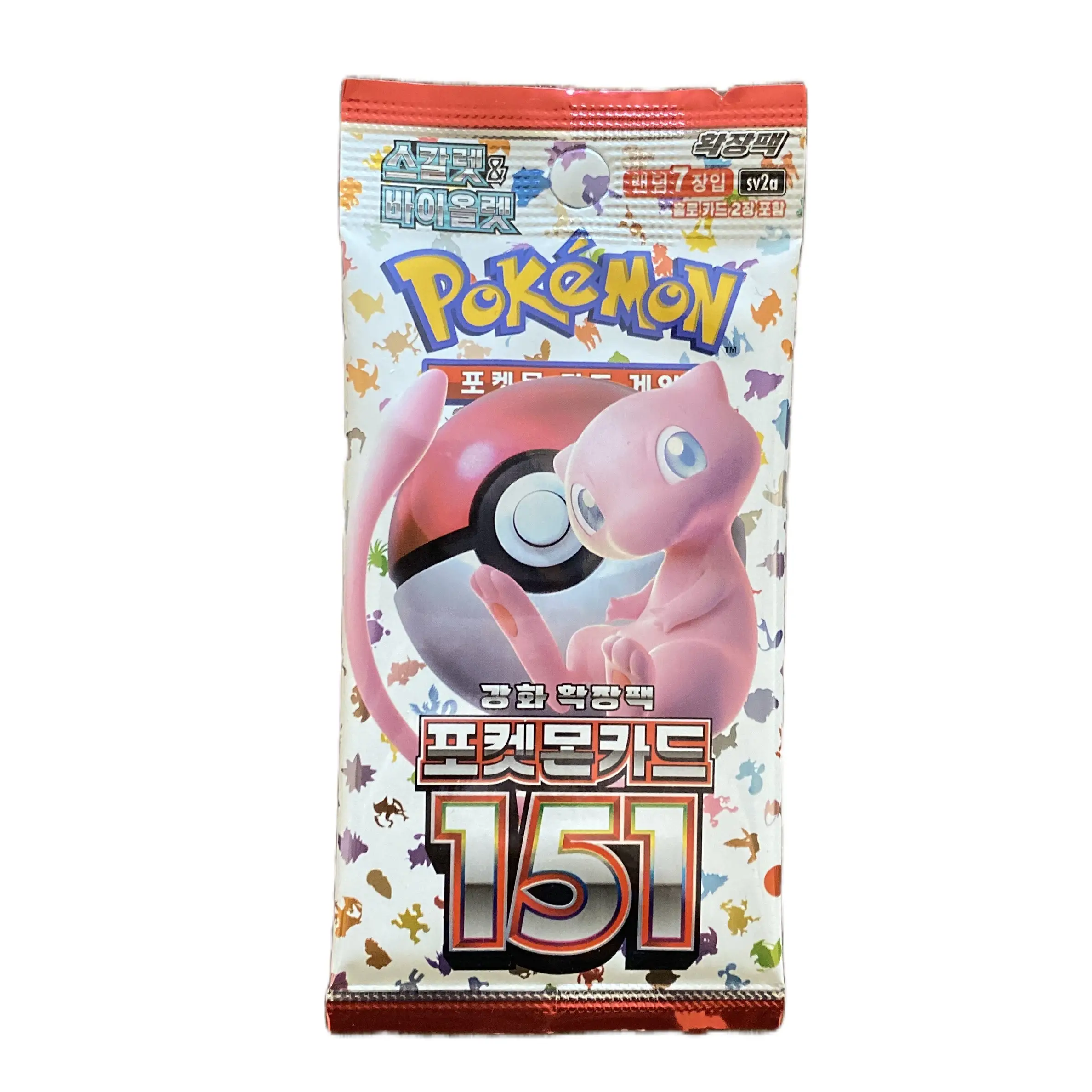 Scarlet & Violet 151 Booster Pack Authentic Sealed Korean