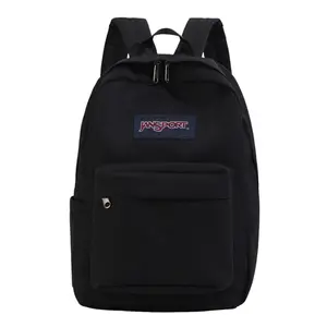 JanSport SuperBreak 1 Backpack - Durable, Lightweight Functional Bookbag for Luggage & Bags, 1 Main Compartment, Front Utility Pocket with Built-in Organizer, Black Premium Backpack