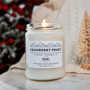CRANBERRY FROST CANDLE