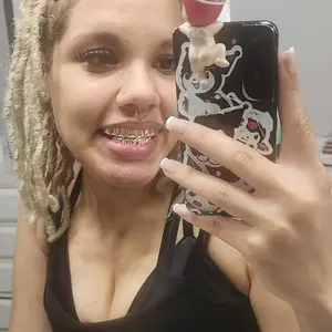 Hip-hop gold braces set, 8 upper and 8 lower teeth each, smooth braces, street casual style, rap, Teeth Kit