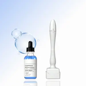 Peptides Serum, Copper Peptides Serum forFace - Tightening, Repairing, Collagen Boosting- with Hyaluronic Acid