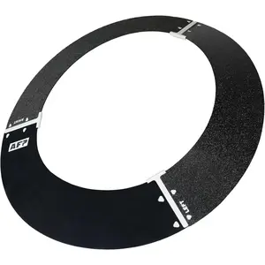 Full-Brim Tinted Smoke Polyurethane Plastic Sun Shield Hard Hat Visor |   Standard Brim Extender |   Sun & Heat Protection Reusable Accessory |   Compatible With AFP Brand Hard Hats ONLY