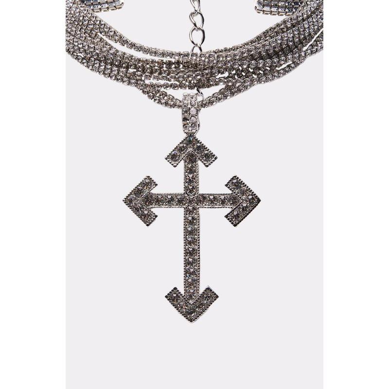 CROSS MY HEART CHOKER