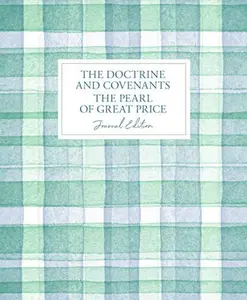 USED-The Doctrine and Covenants and Pearl of Great Price Journal Edition (plaid) by Deseret Book (Paperback)