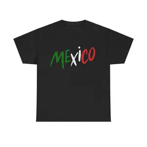 Flag Color Mexico T Shirt